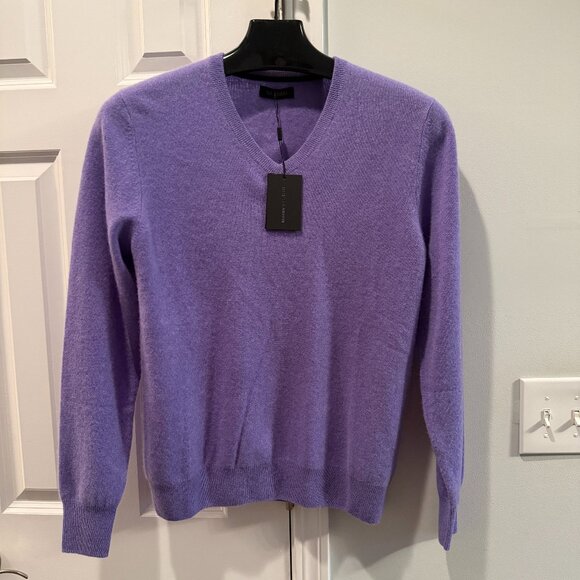 Naadam Cashmere V-neck Sweater - Picture 2 of 6